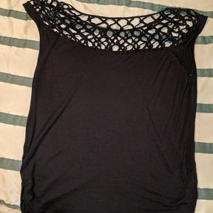 twentyone Cage Top Blouse